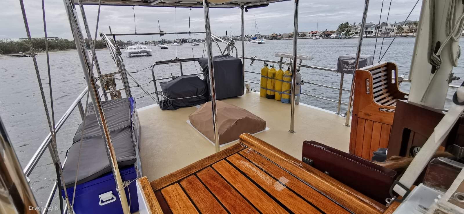 1985 BROADWATER CRAFT PASSAGEMAKER 56 SAILBOAT
