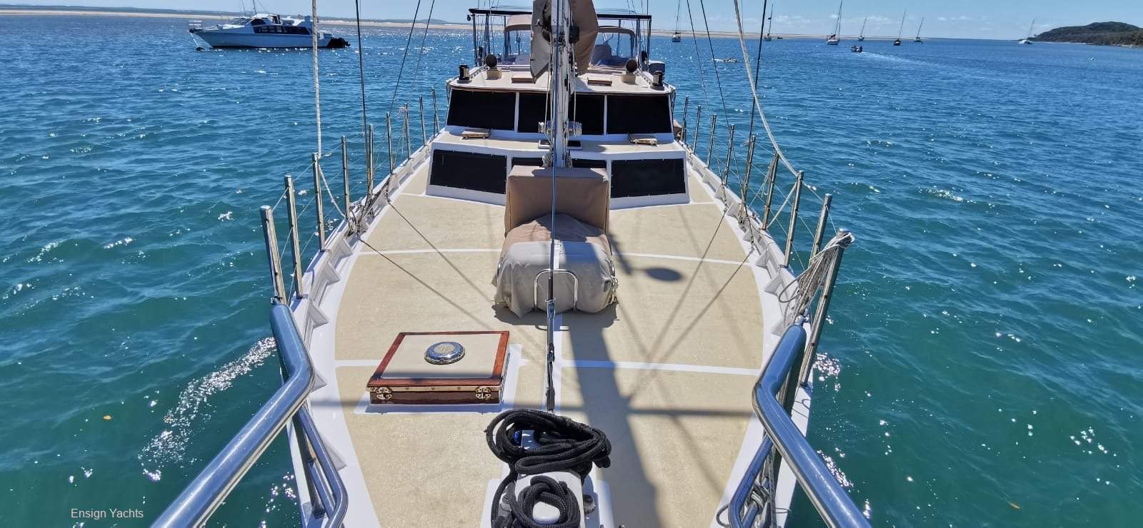1985 BROADWATER CRAFT PASSAGEMAKER 56 SAILBOAT