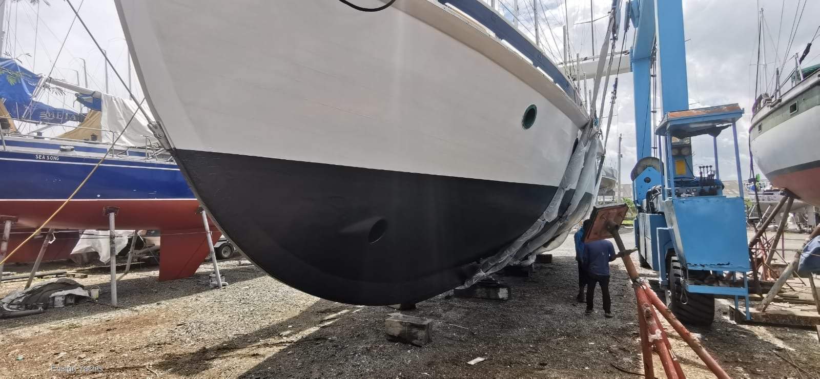 1985 BROADWATER CRAFT PASSAGEMAKER 56 SAILBOAT