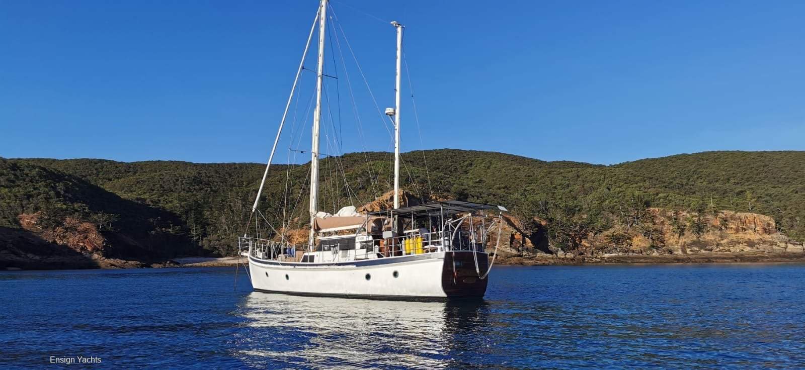 1985 BROADWATER CRAFT PASSAGEMAKER 56 SAILBOAT