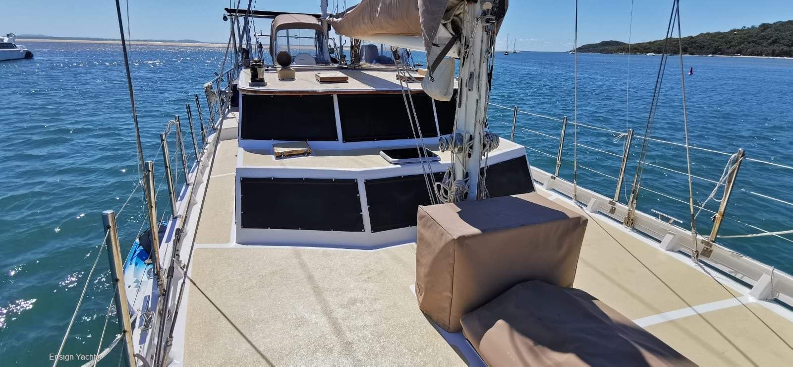 1985 BROADWATER CRAFT PASSAGEMAKER 56 SAILBOAT