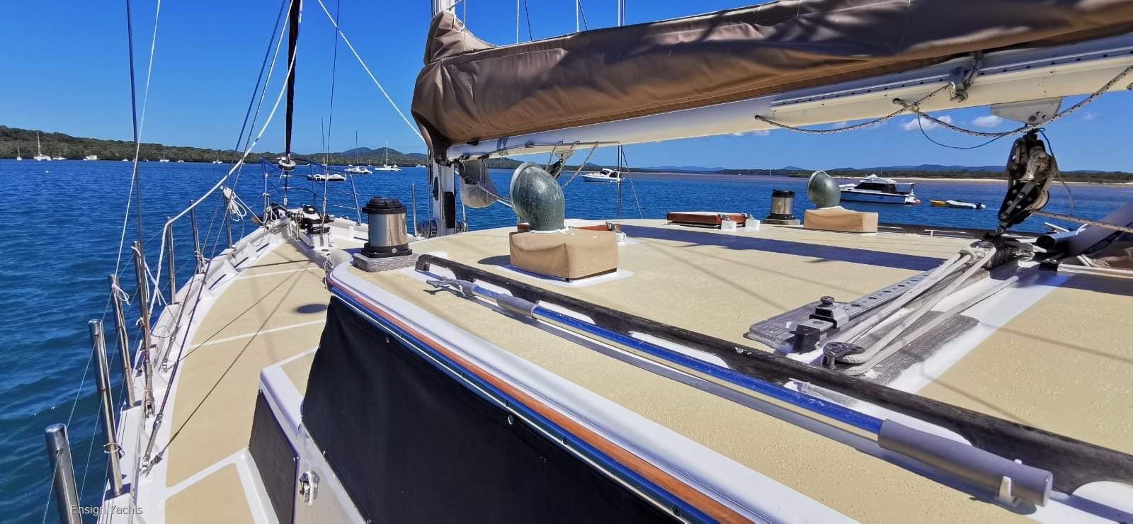 1985 BROADWATER CRAFT PASSAGEMAKER 56 SAILBOAT
