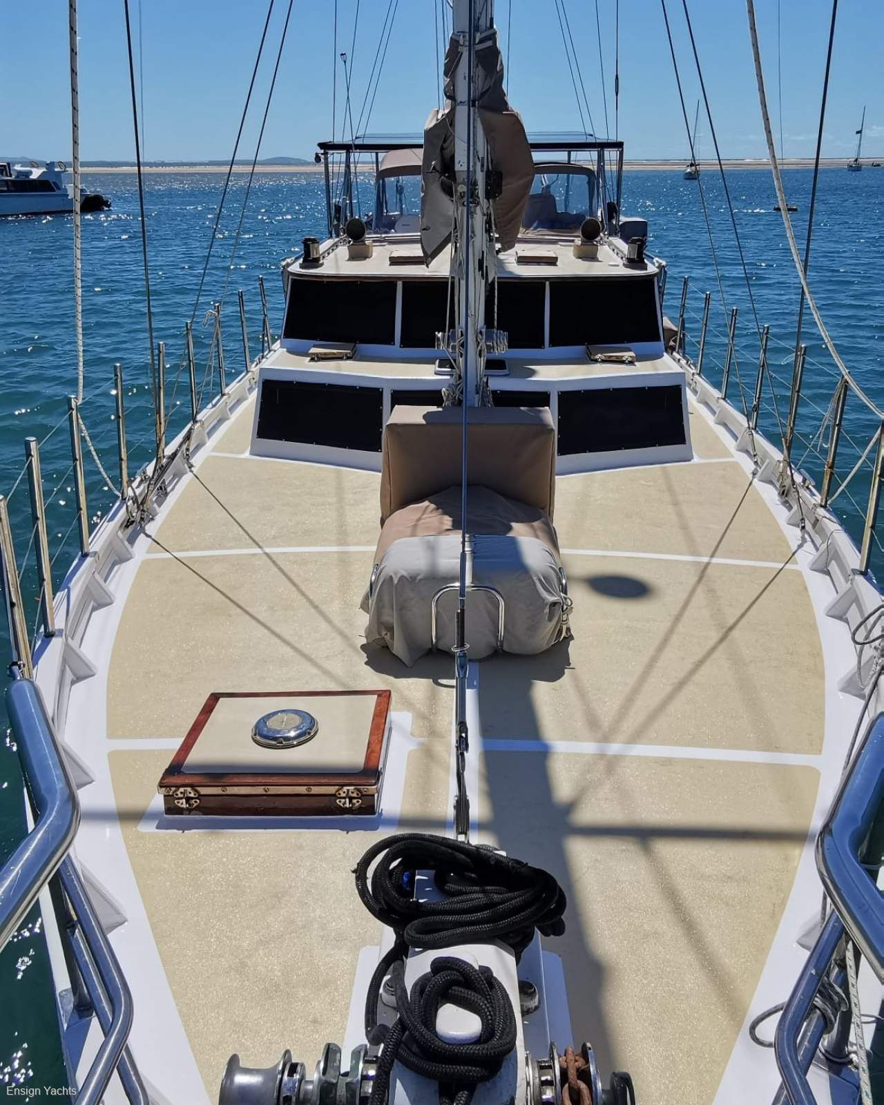 1985 BROADWATER CRAFT PASSAGEMAKER 56 SAILBOAT