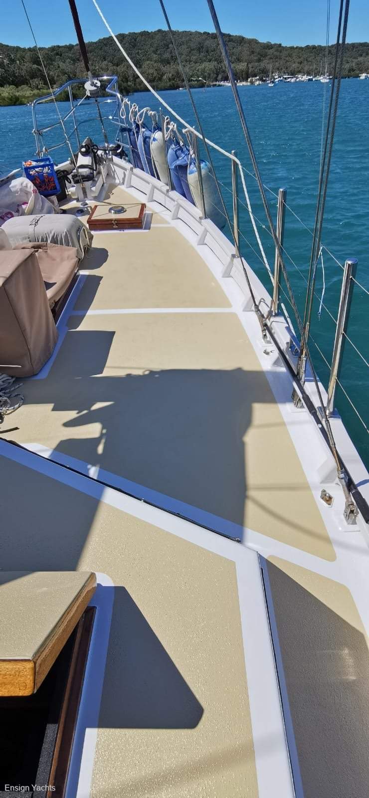 1985 BROADWATER CRAFT PASSAGEMAKER 56 SAILBOAT