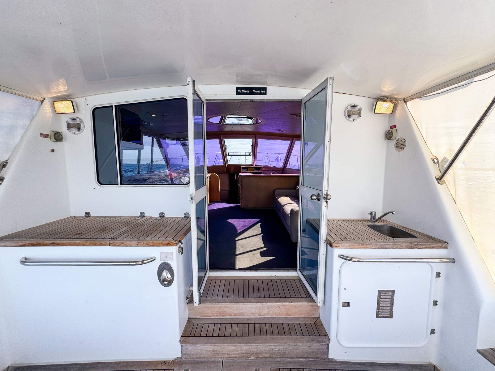 1985 PRECISION MARINE 50 FLYBRIDGE CRUISER
