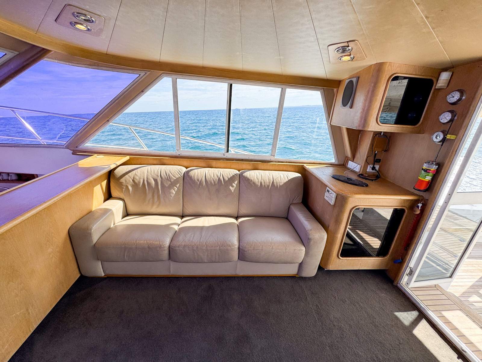 1985 PRECISION MARINE 50 FLYBRIDGE CRUISER