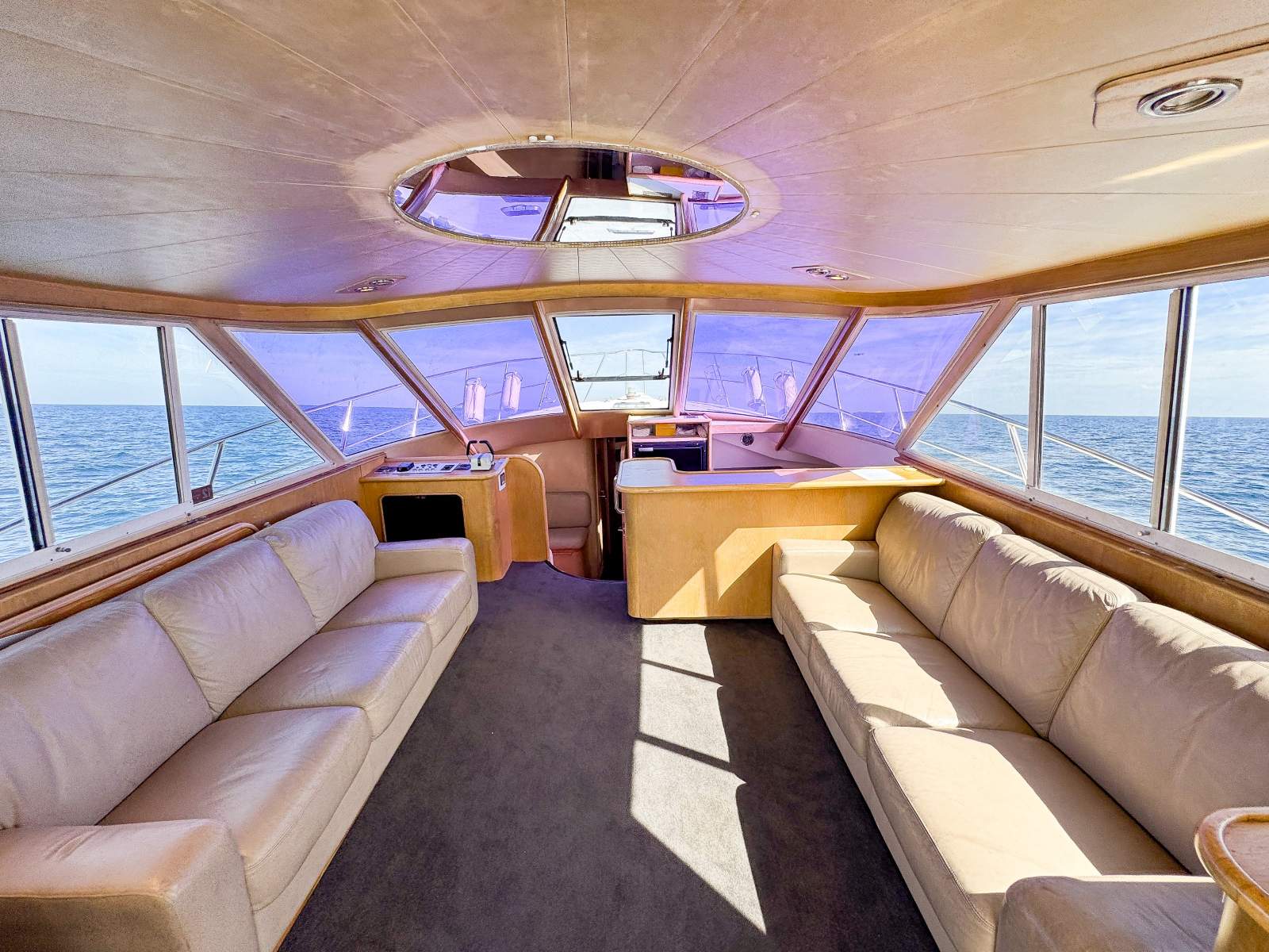 1985 PRECISION MARINE 50 FLYBRIDGE CRUISER