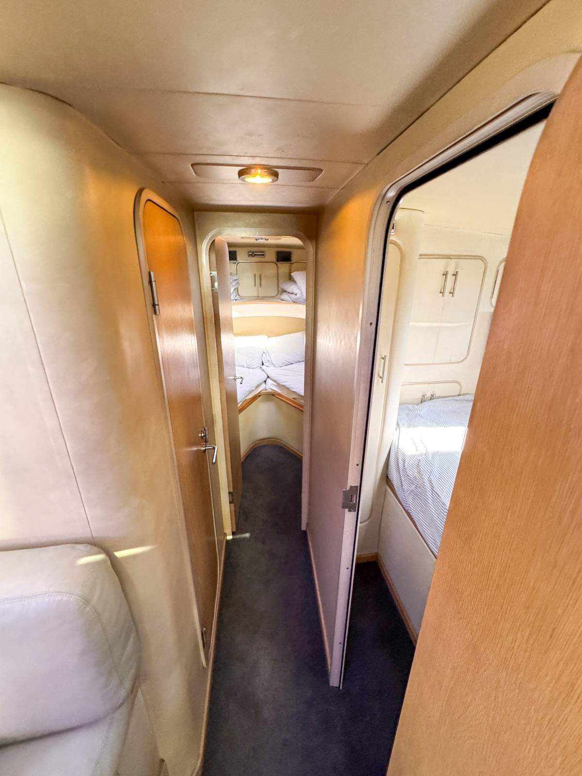 1985 PRECISION MARINE 50 FLYBRIDGE CRUISER
