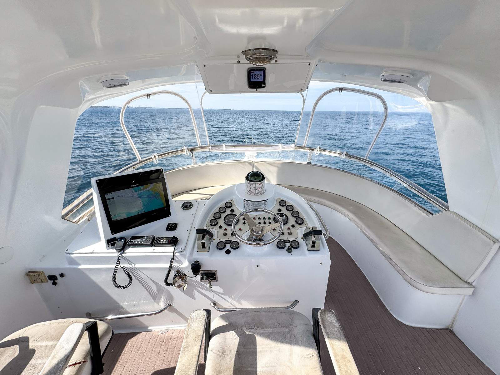 1985 PRECISION MARINE 50 FLYBRIDGE CRUISER