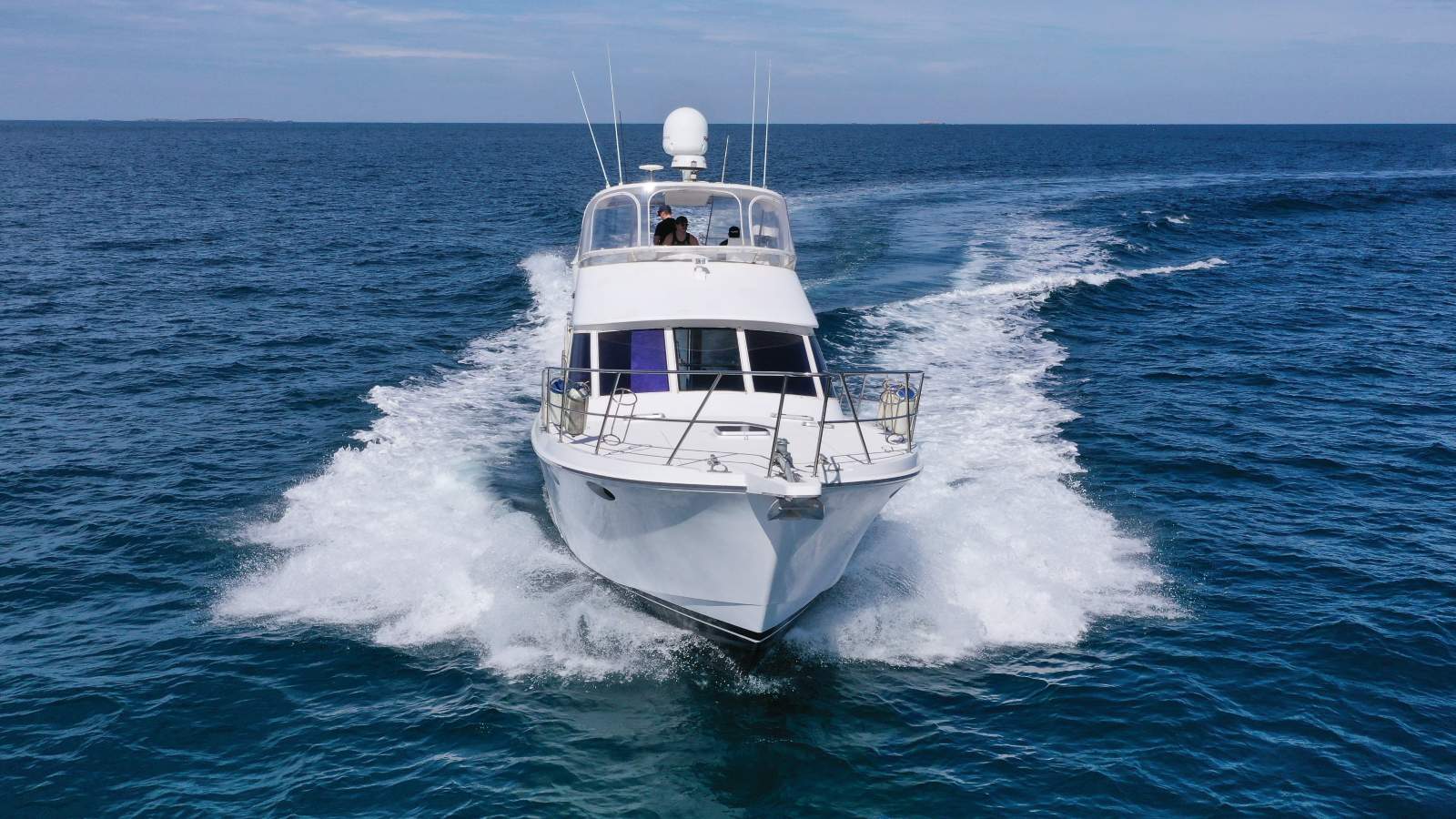 1985 PRECISION MARINE 50 FLYBRIDGE CRUISER
