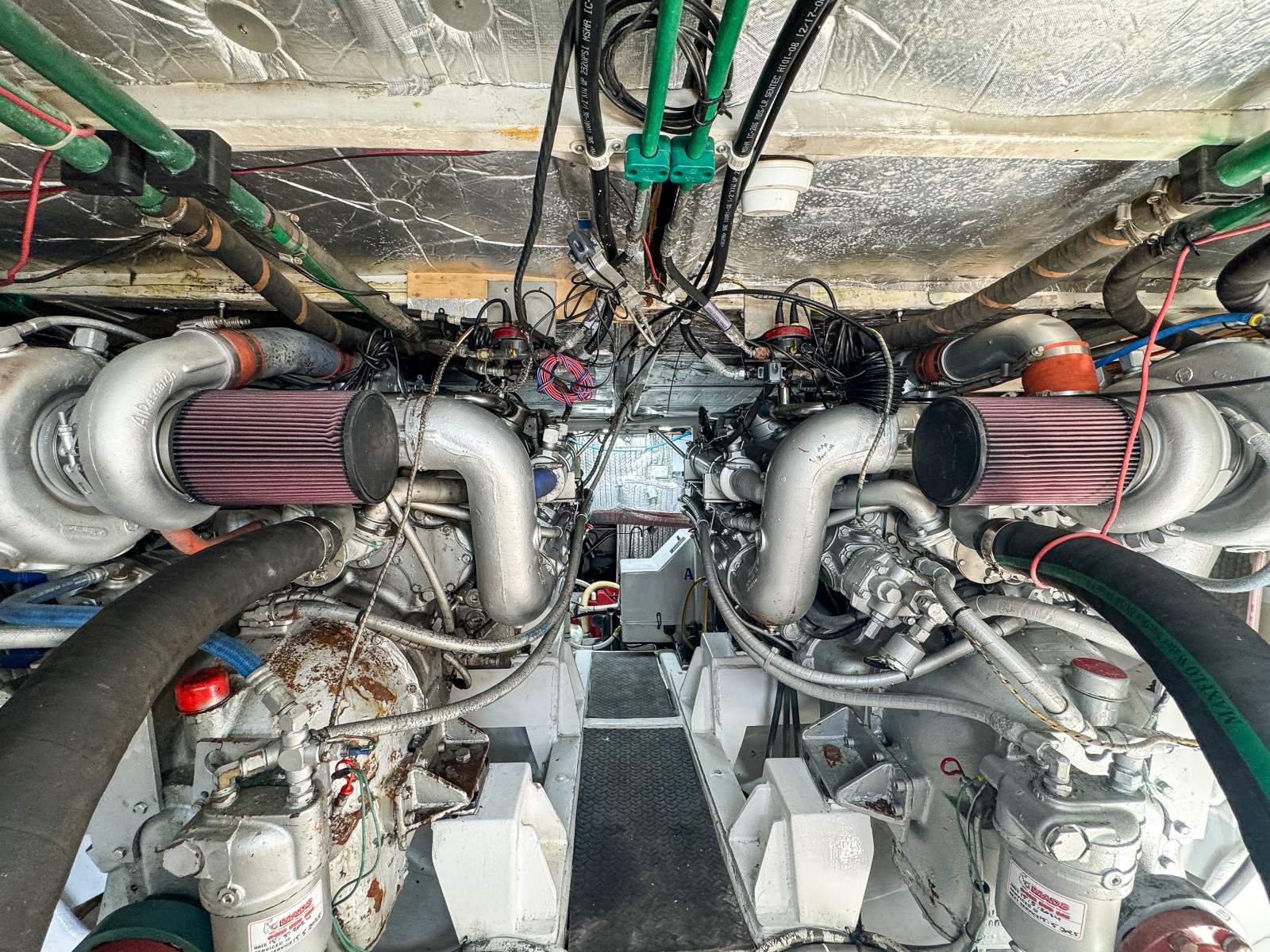 1985 PRECISION MARINE 50 FLYBRIDGE CRUISER