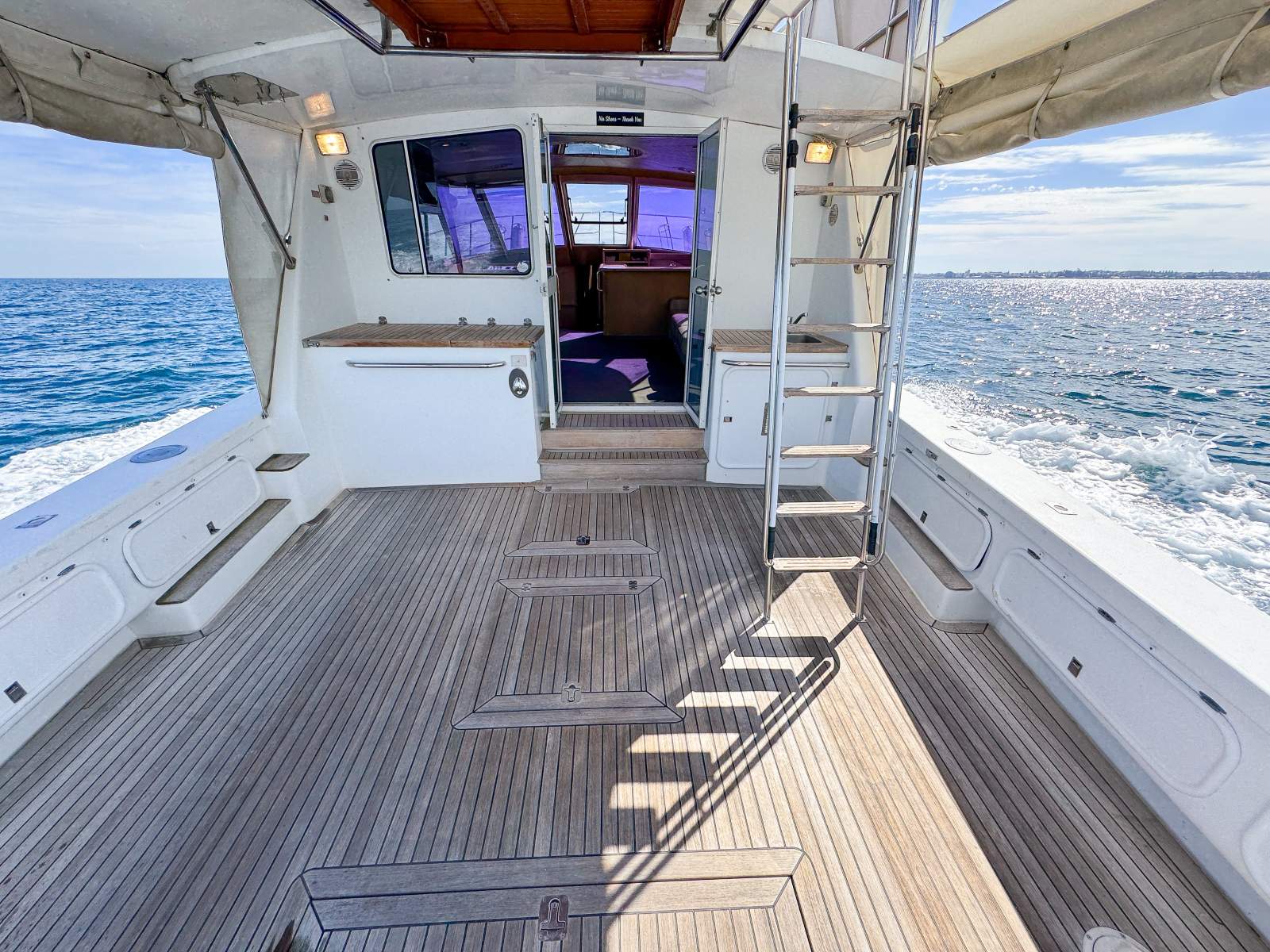 1985 PRECISION MARINE 50 FLYBRIDGE CRUISER