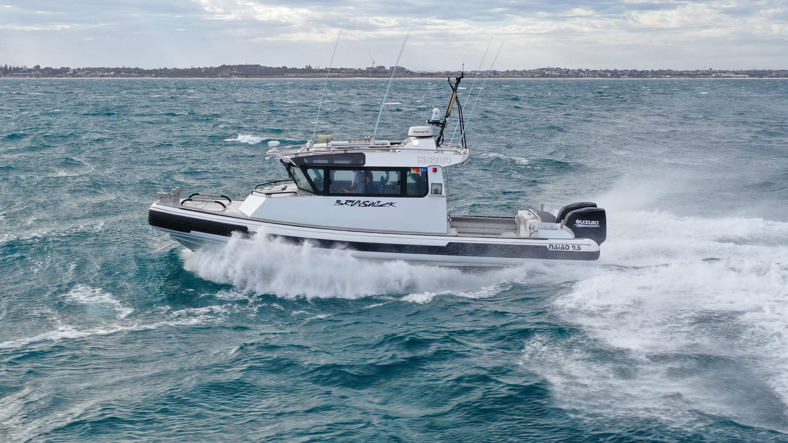 NAIAD 9.5M RIB