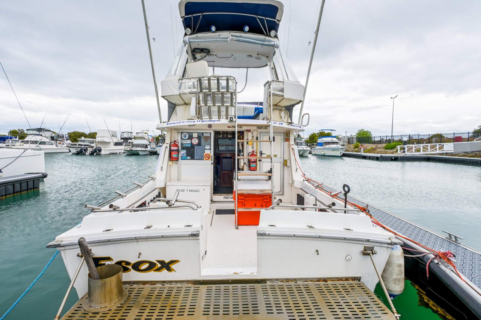 NORCAT CHALLENGER 1100 FLYBRIDGE CRUISER
