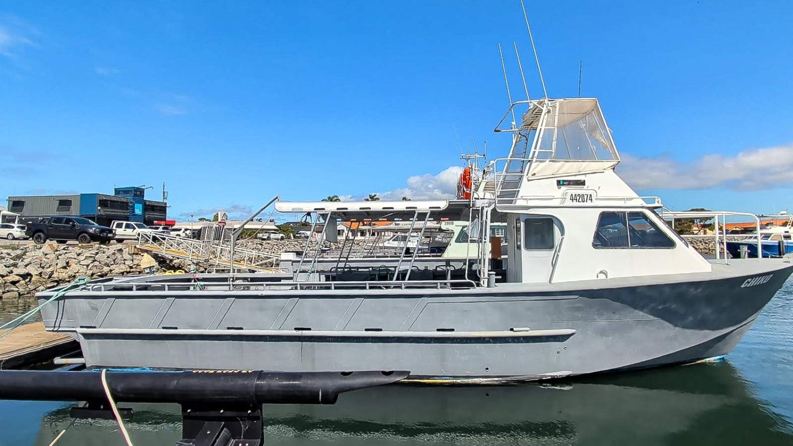 1987 PRECISION MARINE 45 COMMERCIAL VESSEL