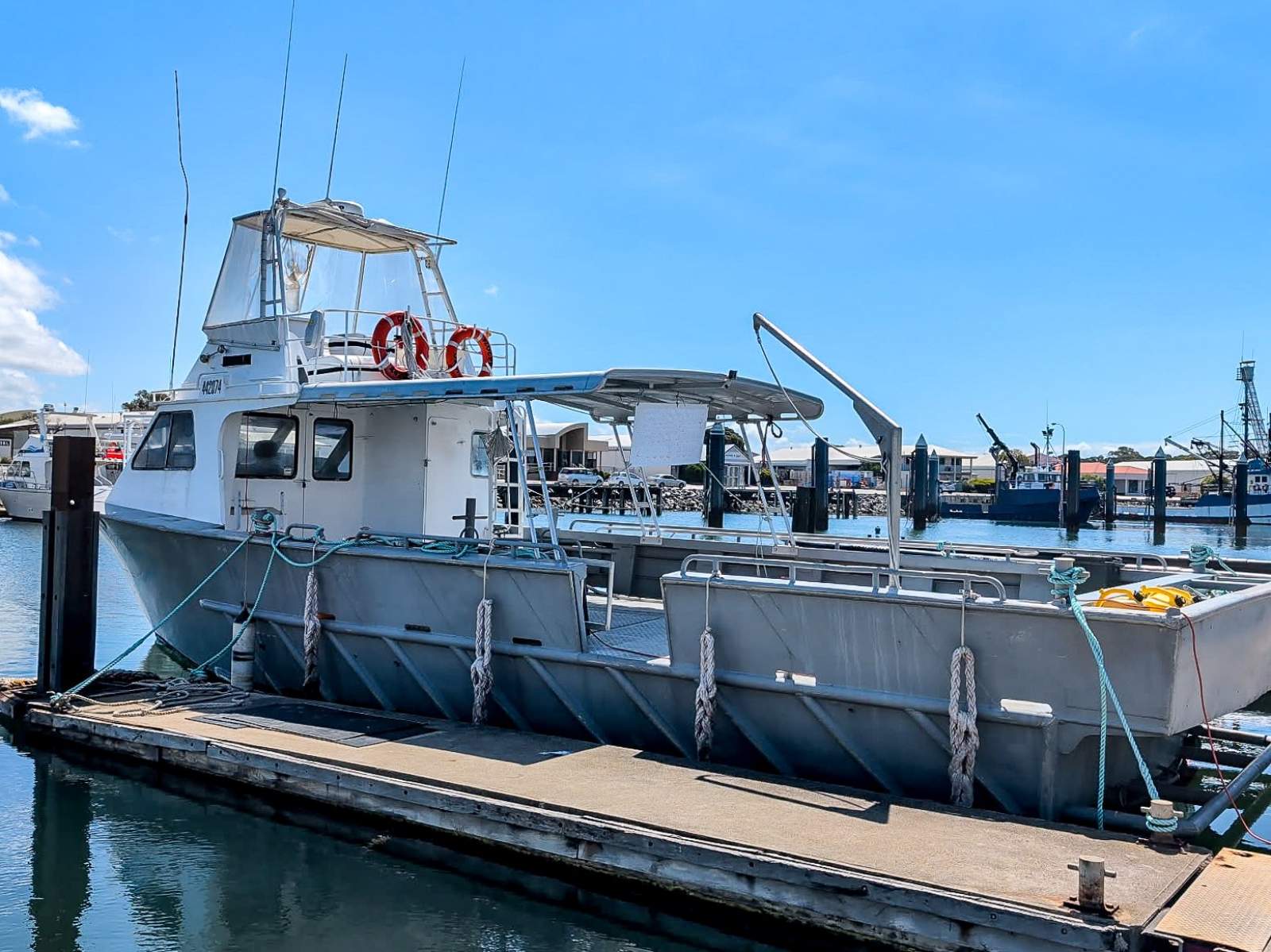 1987 PRECISION MARINE 45 COMMERCIAL VESSEL