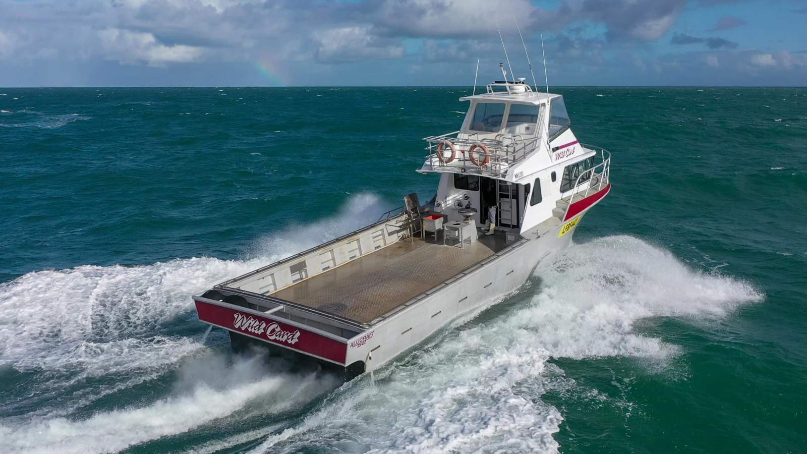 2015 ALUCRAFT 7.9 CATAMARAN