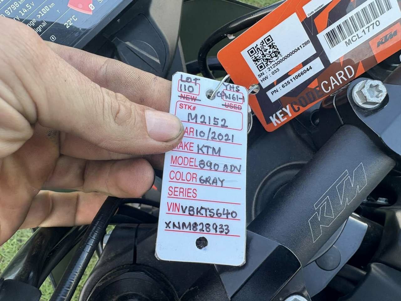 2021 KTM 890 ADVENTURE DUAL SPORTS