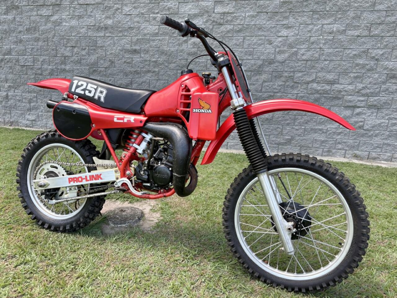 1980 HONDA CR125R MOTOCROSS