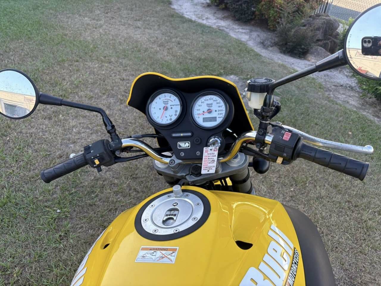 1999 BUELL X1 LIGHTNING SPORTS