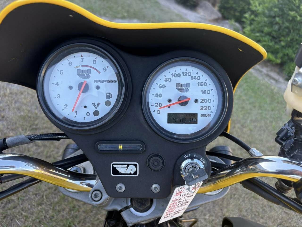 1999 BUELL X1 LIGHTNING SPORTS