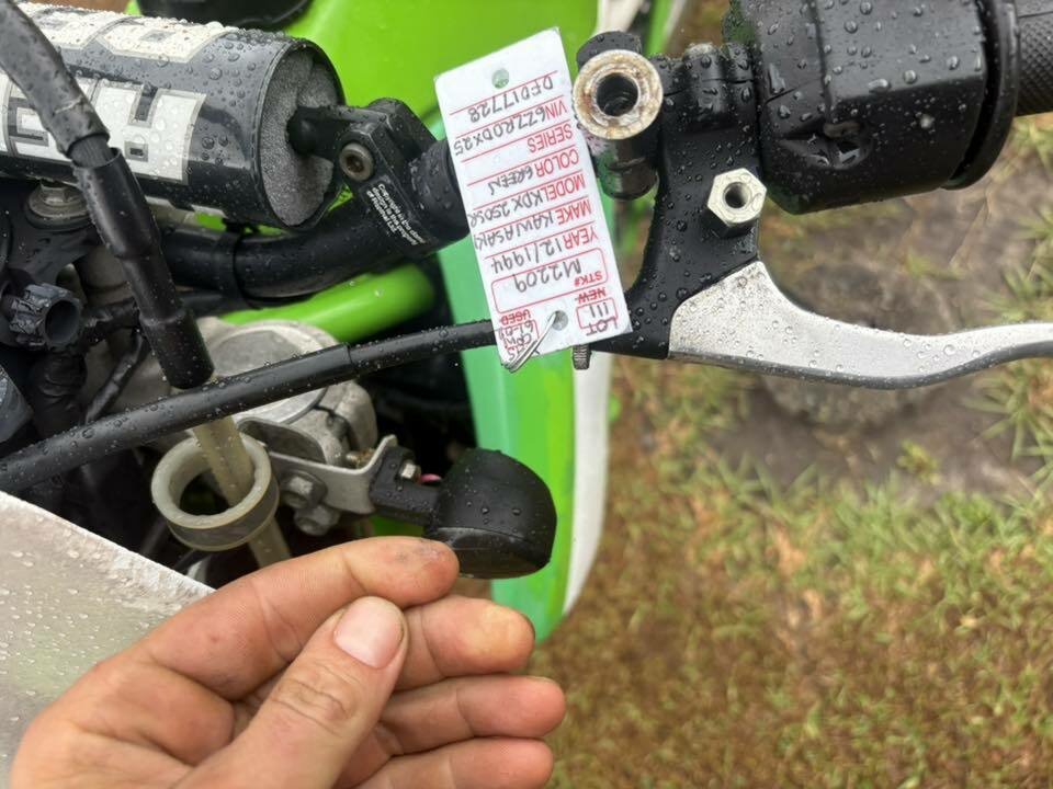 1994 KAWASAKI KDX250 SR DUAL SPORTS