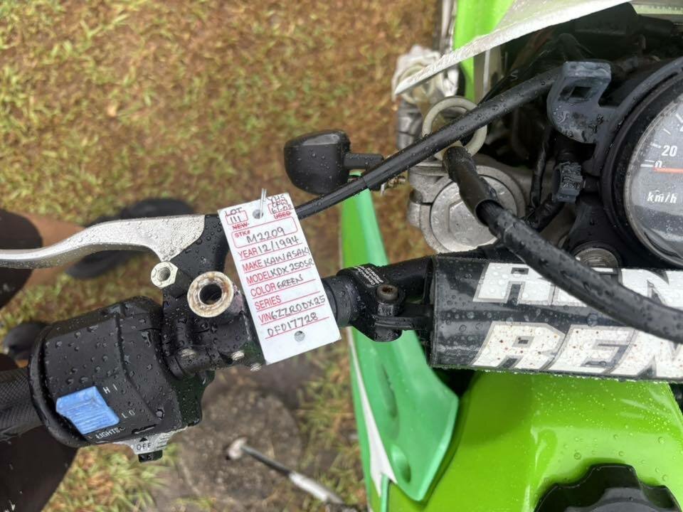 1994 KAWASAKI KDX250 SR DUAL SPORTS