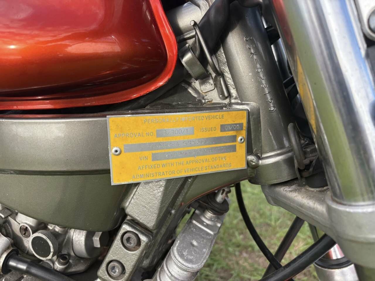 1997 YAMAHA SRX600 ROAD
