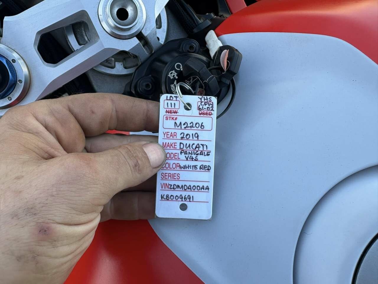 2019 DUCATI PANIGALE V4 S CORSE SPORTS