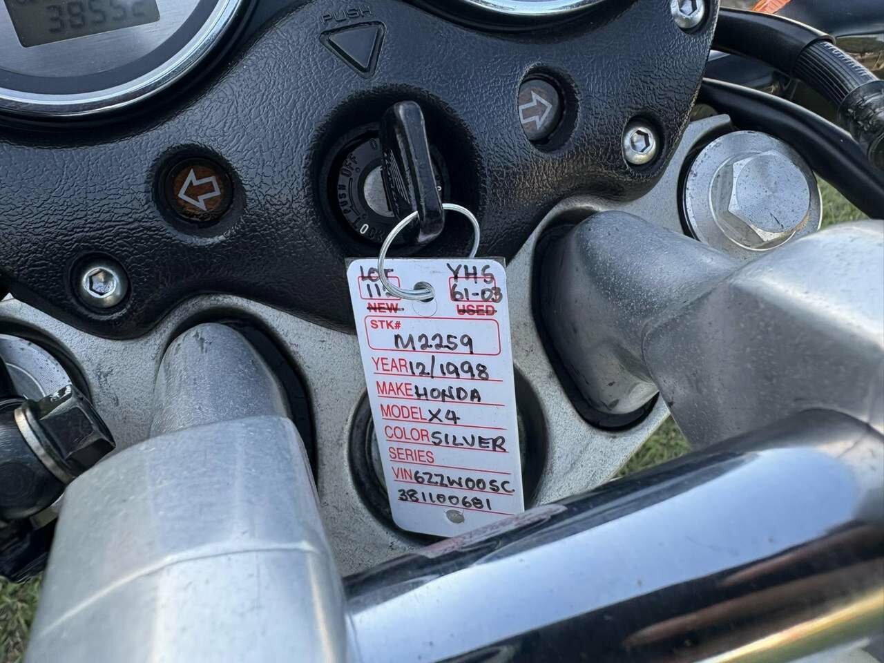 1998 HONDA X4 (CB1300DC) CRUISER