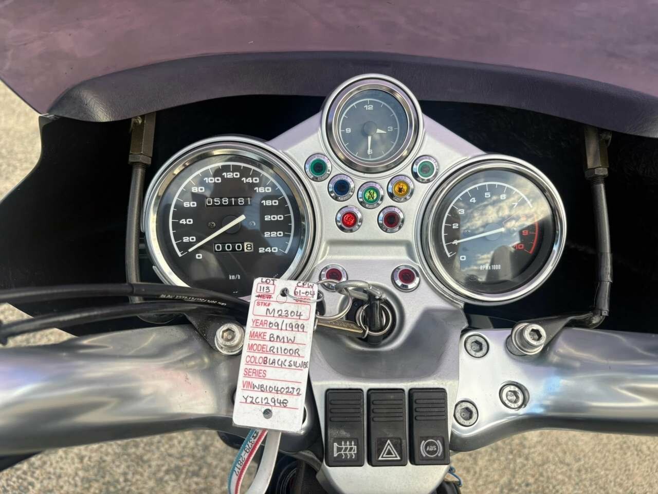 1999 BMW R1100R ROAD