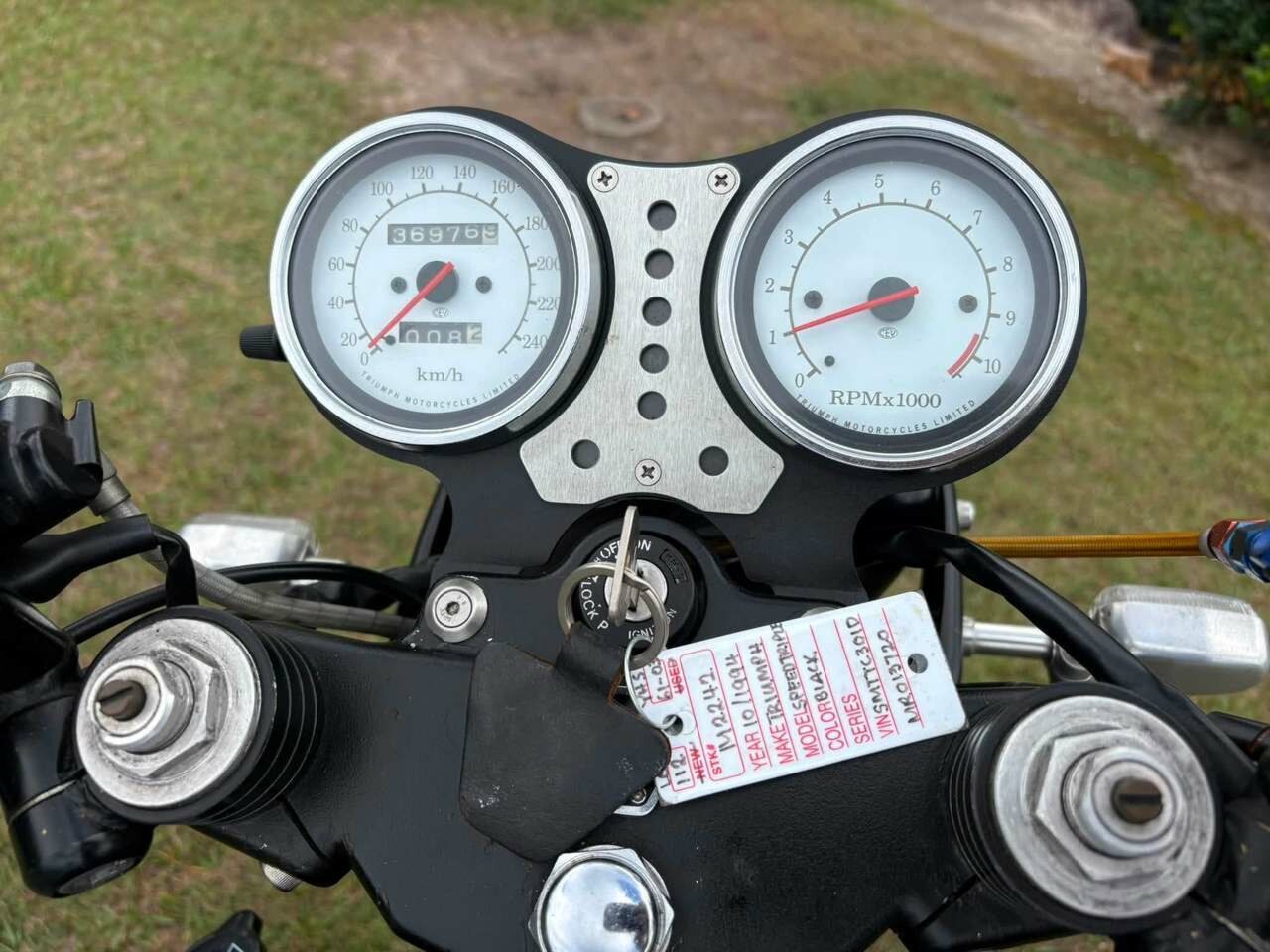 1994 TRIUMPH SPEED TRIPLE 900 ROAD