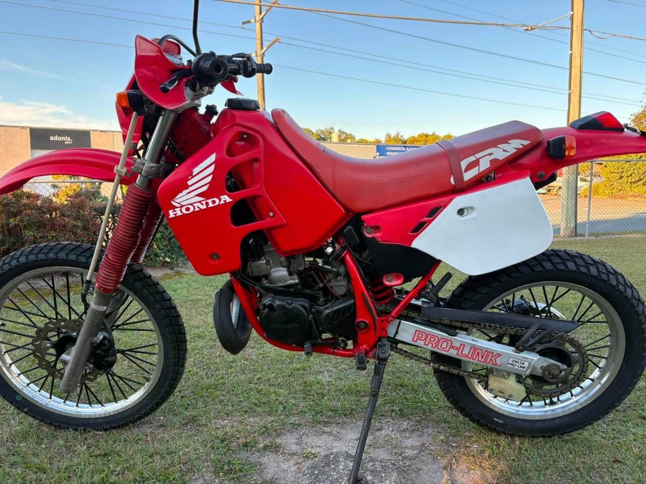 1989 HONDA CR250R MOTOCROSS