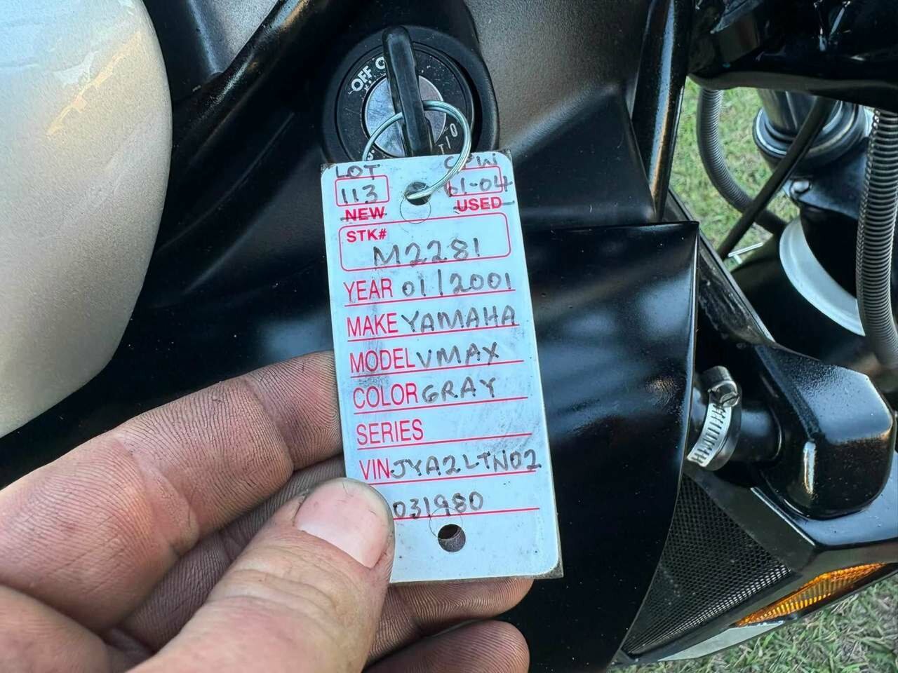 2001 YAMAHA VMAX 1200 CRUISER
