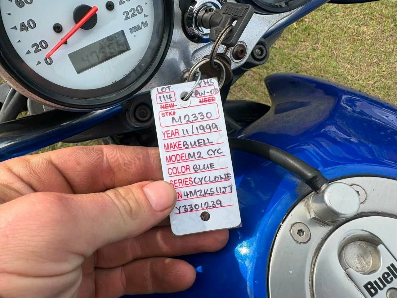 1999 BUELL M2 CYCLONE ROAD