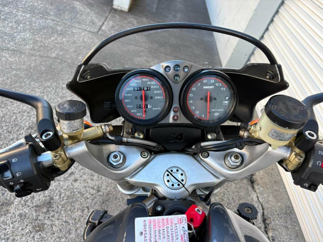 2003 DUCATI MONSTER 400 ROAD