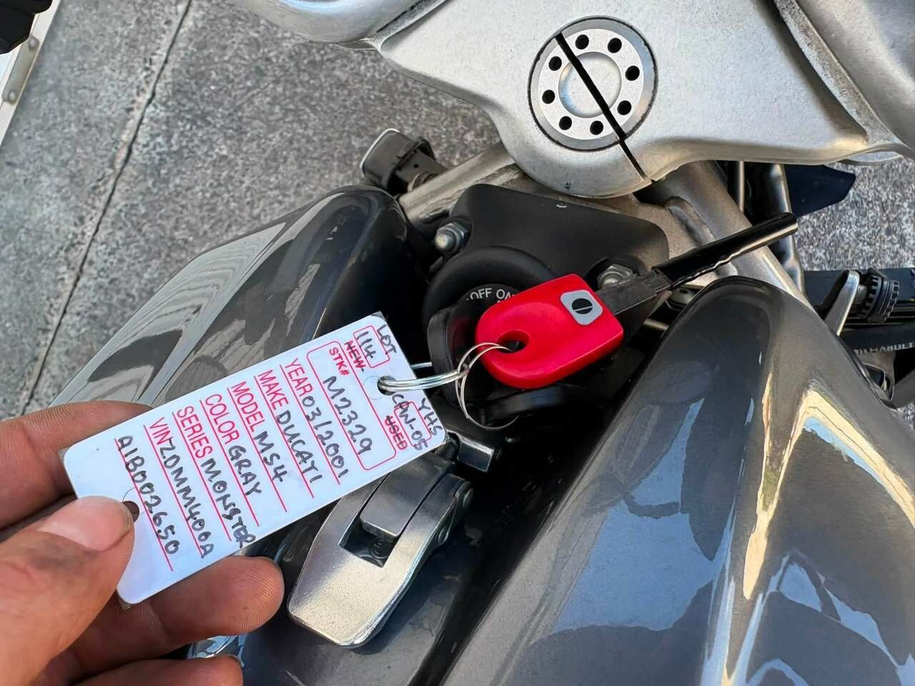2003 DUCATI MONSTER 400 ROAD