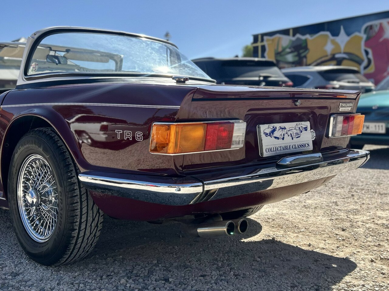 1970 TRIUMPH TR 6 AUTOMATIC ROADSTER