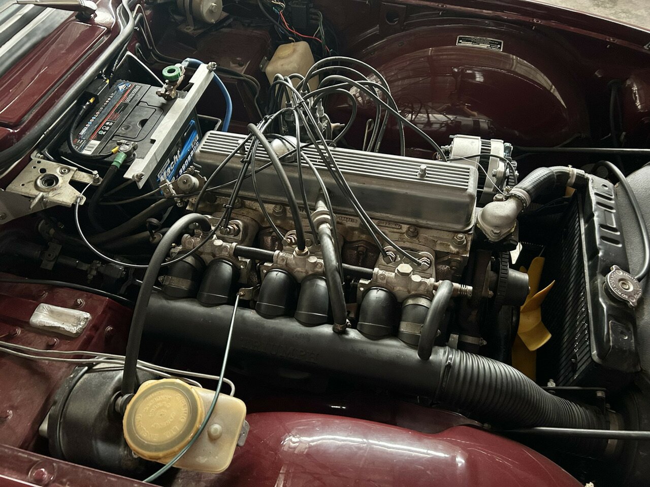 1970 TRIUMPH TR 6 AUTOMATIC ROADSTER