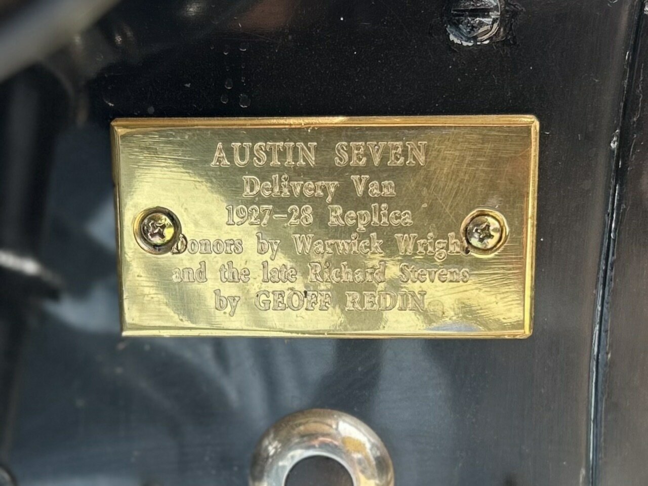 1927 AUSTIN SEVEN 4 SP MANUAL MINIVAN