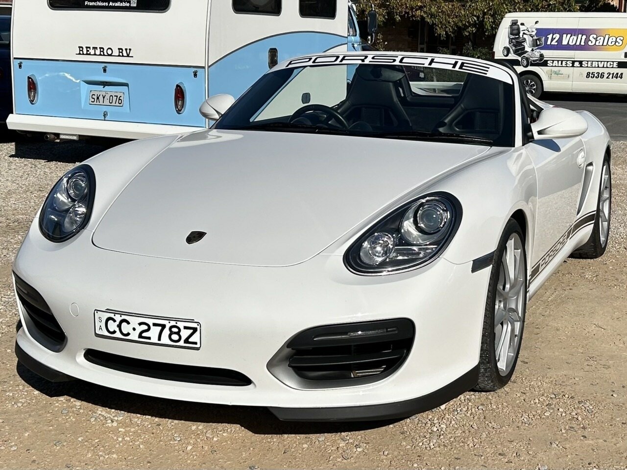 2010 PORSCHE BOXSTER 987 MY11 SPYDER 7 SP AUTO DUAL CLUTCH 2D ROADSTER