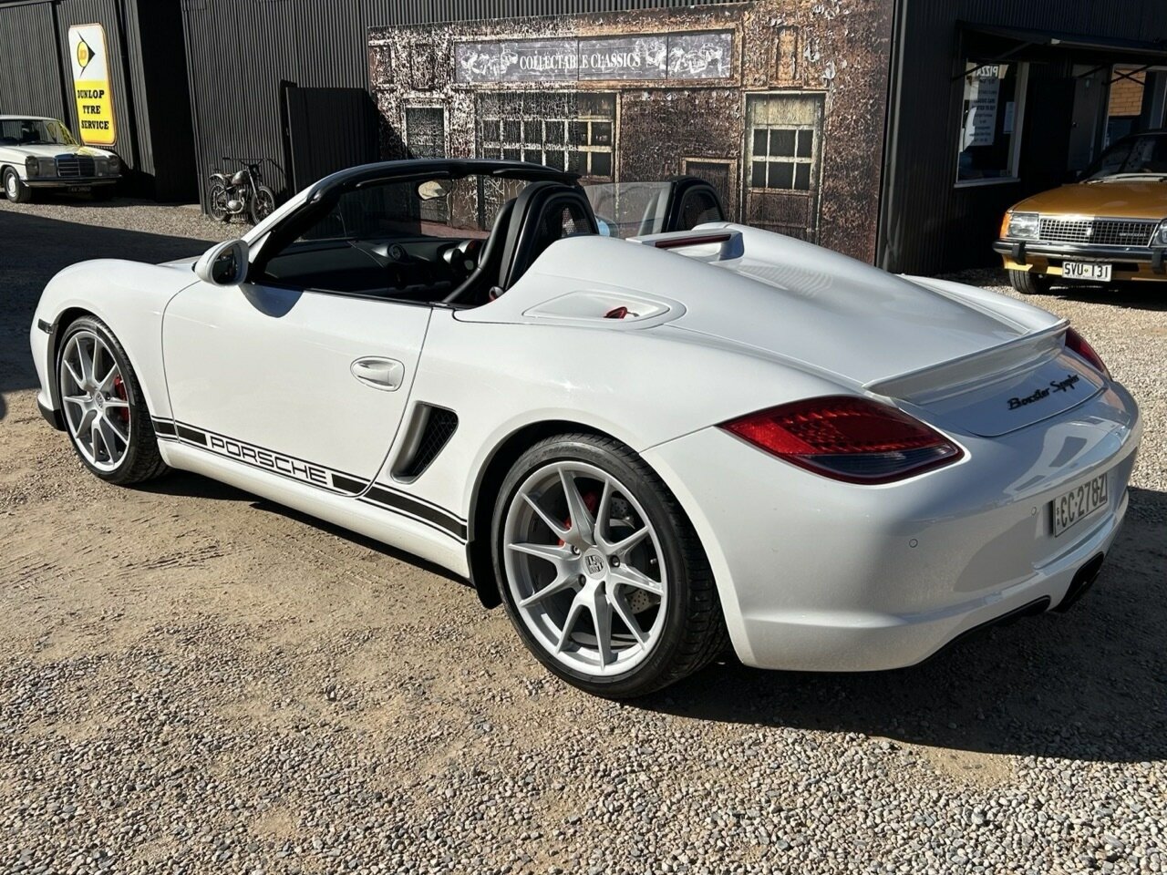 2010 PORSCHE BOXSTER 987 MY11 SPYDER 7 SP AUTO DUAL CLUTCH 2D ROADSTER