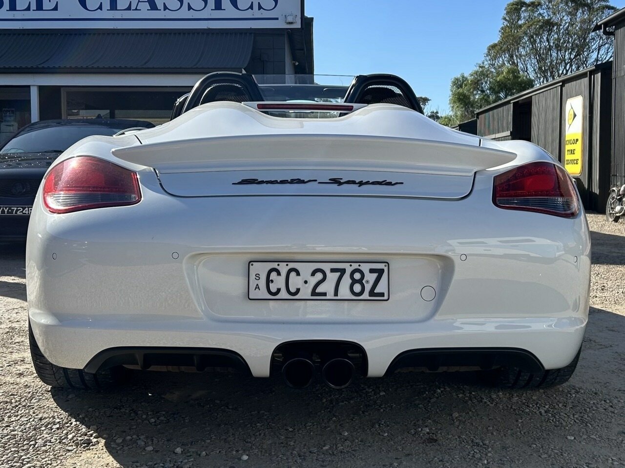 2010 PORSCHE BOXSTER 987 MY11 SPYDER 7 SP AUTO DUAL CLUTCH 2D ROADSTER