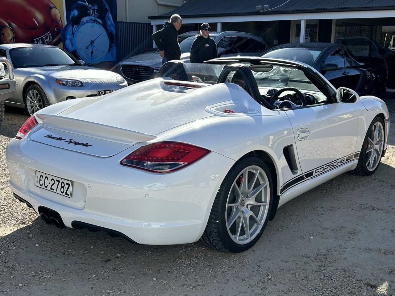 2010 PORSCHE BOXSTER 987 MY11 SPYDER 7 SP AUTO DUAL CLUTCH 2D ROADSTER