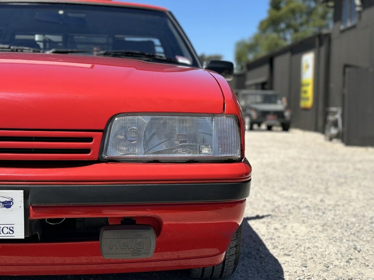 1987 FORD FALCON XF S-PAK 4 SP MANUAL 4D SEDAN