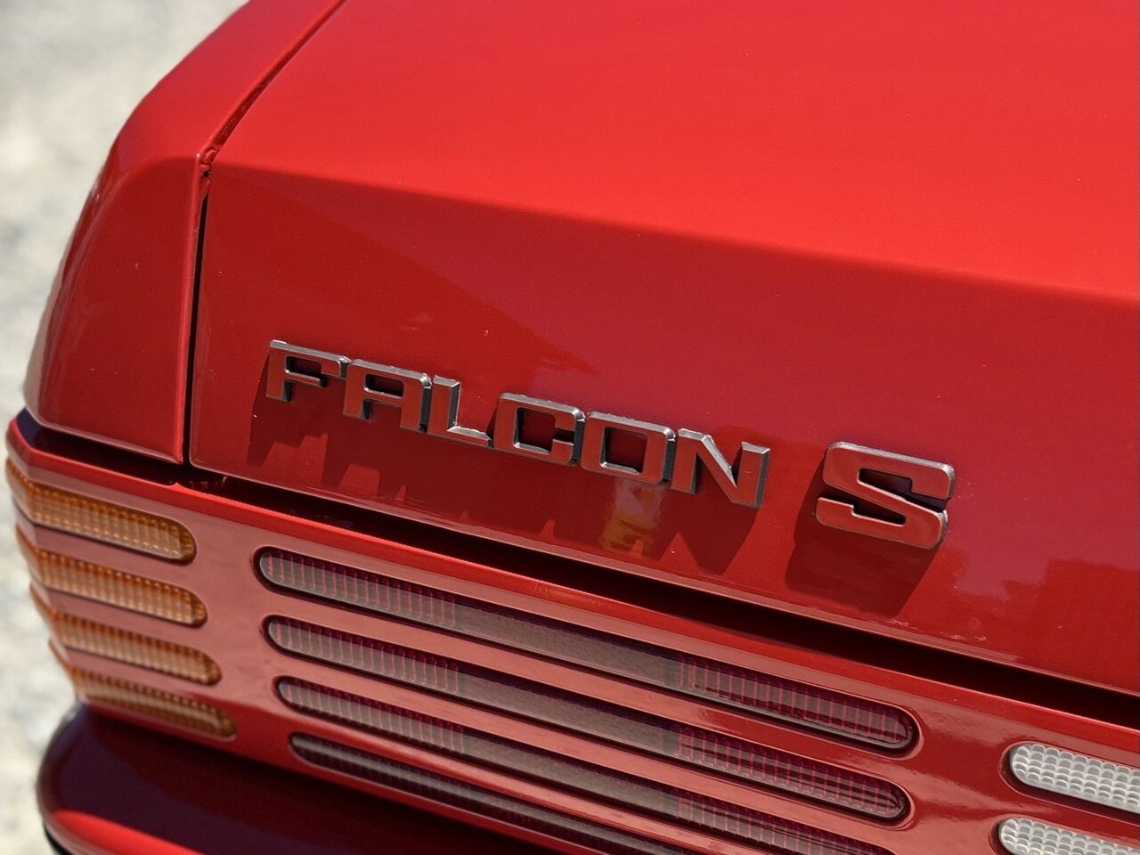 1987 FORD FALCON XF S-PAK 4 SP MANUAL 4D SEDAN