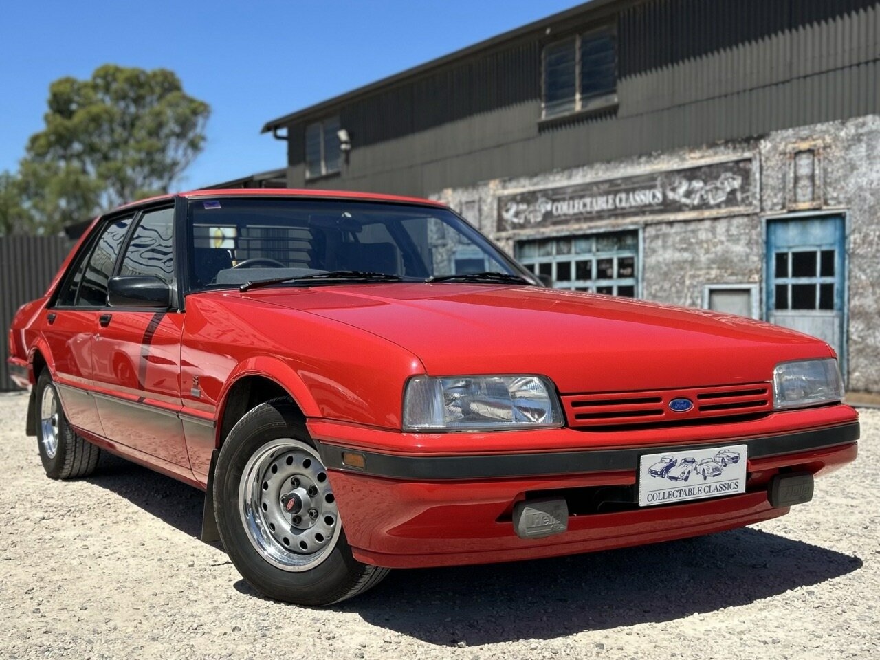1987 FORD FALCON XF S-PAK 4 SP MANUAL 4D SEDAN