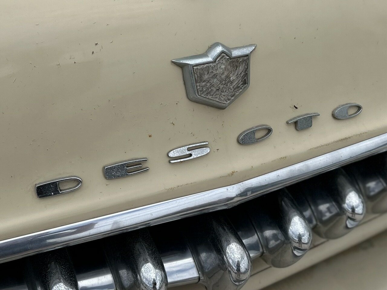 1955 DESOTO DIPLOMAT CUSTOM 3 SP MANUAL 4D SEDAN