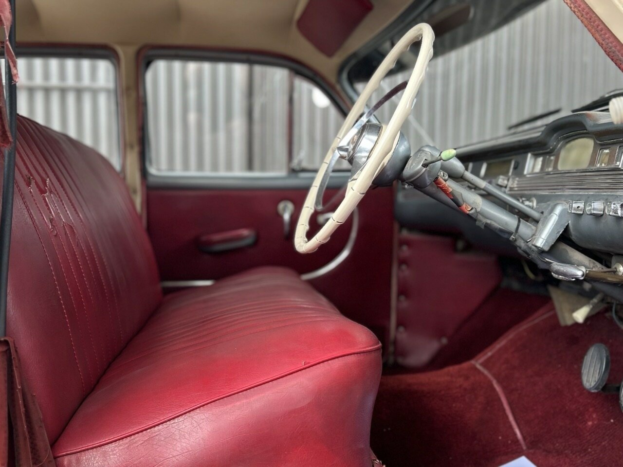 1955 DESOTO DIPLOMAT CUSTOM 3 SP MANUAL 4D SEDAN