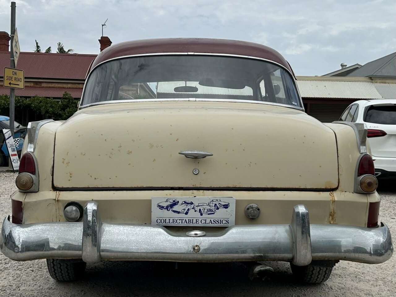 1955 DESOTO DIPLOMAT CUSTOM 3 SP MANUAL 4D SEDAN